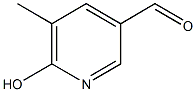 1,6-二氢-5-甲基-6-氧代-3-吡啶甲醛结构式