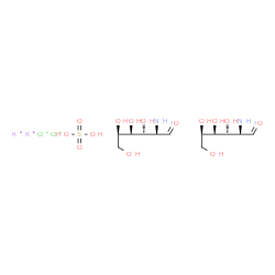 Glucosamine Sulfate Potassium Chloride, Dietary Supplement结构式