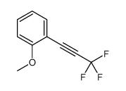 1-methoxy-2-(3,3,3-trifluoroprop-1-ynyl)benzene结构式