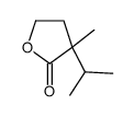 alpha-isopropyl-alpha-methyl-gamma-butyrolactone结构式