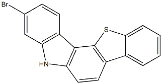 3-bromo-5H-benzo[4,5]thieno[3,2-c]carbazole Structure