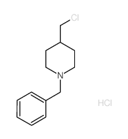 1-Benzyl-4-(chloromethyl)piperidine hydrochloride Structure