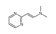 Ethenamine, N,N-dimethyl-2-(2-pyrimidinyl)-, (E)- (9CI) Structure
