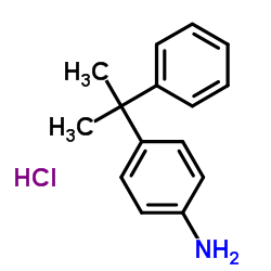 4-(2-Phenylpropan-2-yl)aniline hydrochloride structure
