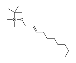 tert-butyl-dec-2-enoxy-dimethylsilane结构式