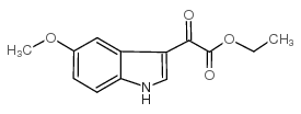 ethyl 2-(5-methoxy-1h-indol-3-yl)-2-oxoacetate Structure