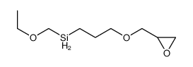 ethoxymethyl-[3-(oxiran-2-ylmethoxy)propyl]silane Structure