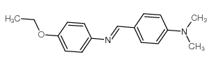 4-[(4-ethoxyphenyl)iminomethyl]-N,N-dimethylaniline Structure