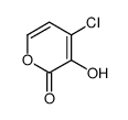 4-chloro-3-hydroxypyran-2-one结构式