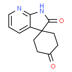 1',2'-dihydrospiro[cyclohexane-1,3'-pyrrolo[2,3-b]pyridine]-2',4-dione structure