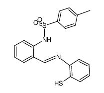 o-N-tosylaminobenzaldehyde azomethine结构式