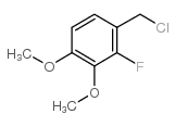 Benzene,1-(chloromethyl)-2-fluoro-3,4-dimethoxy- structure