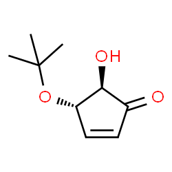 TRANS-4-TERT-BUTOXY-5-HYDROXY- 2-CYCLOPE structure