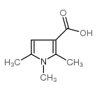 1,2,5-三甲基-1H-吡咯-3-碳酸结构式