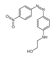 2-[4-[(4-nitrophenyl)diazenyl]anilino]ethanol Structure