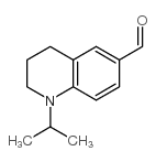 1-异丙基-1,2,3,4-四氢-6-喹啉甲醛结构式