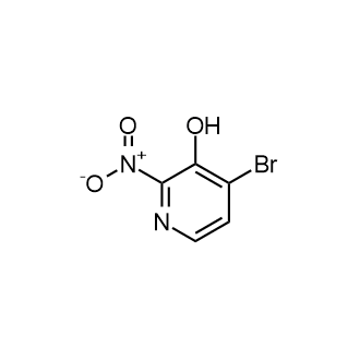 4-溴-2-硝基-吡啶-3-醇结构式
