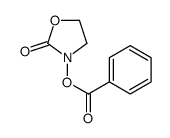 (2-oxo-1,3-oxazolidin-3-yl) benzoate结构式