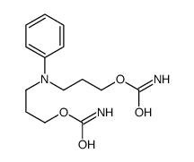 3,3'-(Phenylimino)bis(1-propanol)dicarbamate结构式
