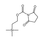 2-trimethylsilylethyl 2,5-dioxopyrrolidine-1-carboxylate Structure