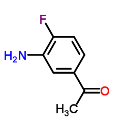 4-fluoro-3-amino-acetophenone Structure