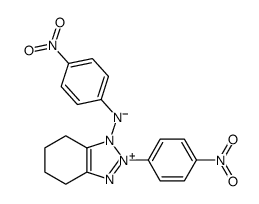 1,2-bis(p-nitrophenylazo)cyclohexene Structure