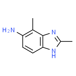 1H-Benzimidazol-5-amine,2,4-dimethyl-(9CI)结构式