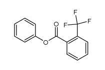 Phenyl 2-(trifluoromethyl)benzoate Structure