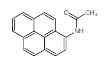 Acetamide, N-1-pyrenyl- structure