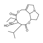 12-Ethyl-14,19-dihydro-12ξ,13ξ-dihydroxy-19-methyl-17,18-dinorcrotalanan-11,15-dione Structure