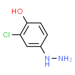 2-chloro-4-hydrazinylphenol hydrochloride结构式