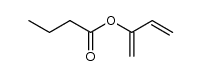 butyric acid-(1-methylen-allyl ester)结构式