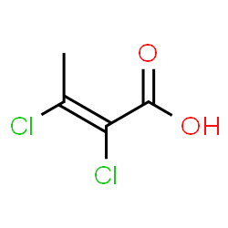 (Z)-2,3-Dichloro-2-butenoic acid结构式