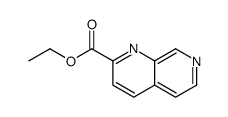 1,7-NAPHTHYRIDINE-2-CARBOXYLIC ACID, ETHYL ESTER Structure