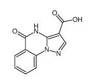 5-oxo-4,5-dihydropyrazolo[1,5-a]quinazoline-3-carboxylic acid结构式