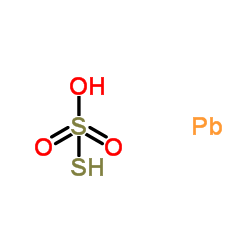 Sulfurothioic O,S-acid-λ2-plumbane (1:1)结构式