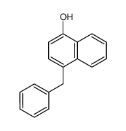 4-benzyl-1-naphthol Structure