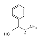 (1-phenylethylamino)azanium,chloride结构式