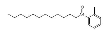 1-(dodecylseleninyl)-2-methylbenzene Structure