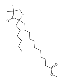 METHYL 12-DOXYL-STEARATE Structure