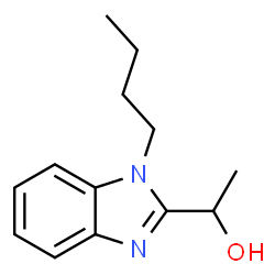 1-(1-butyl-1H-benzo[d]imidazol-2-yl)ethan-1-ol Structure