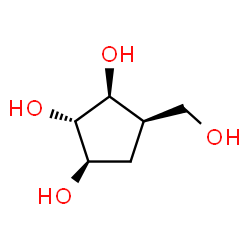 1,2,3-Cyclopentanetriol, 4-(hydroxymethyl)-, (1R,2S,3S,4R)- (9CI) picture