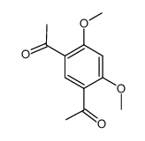 1-(5-acetyl-2,4-dimethoxyphenyl)ethanone Structure