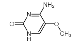 2(1H)-Pyrimidinone, 4-amino-5-methoxy- (9CI)结构式