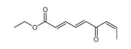 ethyl 6-oxonona-2,4,7-trienoate结构式