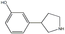 3-(PYRROLIDIN-3-YL)PHENOL Structure