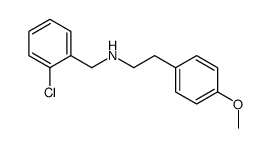 N-[(2-chlorophenyl)methyl]-2-(4-methoxyphenyl)ethanamine Structure