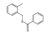 (2-methylphenyl)methyl benzenecarbodithioate结构式