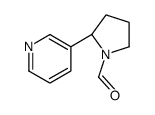 (2S)-2-pyridin-3-ylpyrrolidine-1-carbaldehyde结构式