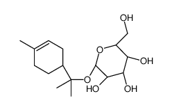 terpineol-O-glucopyranoside Structure